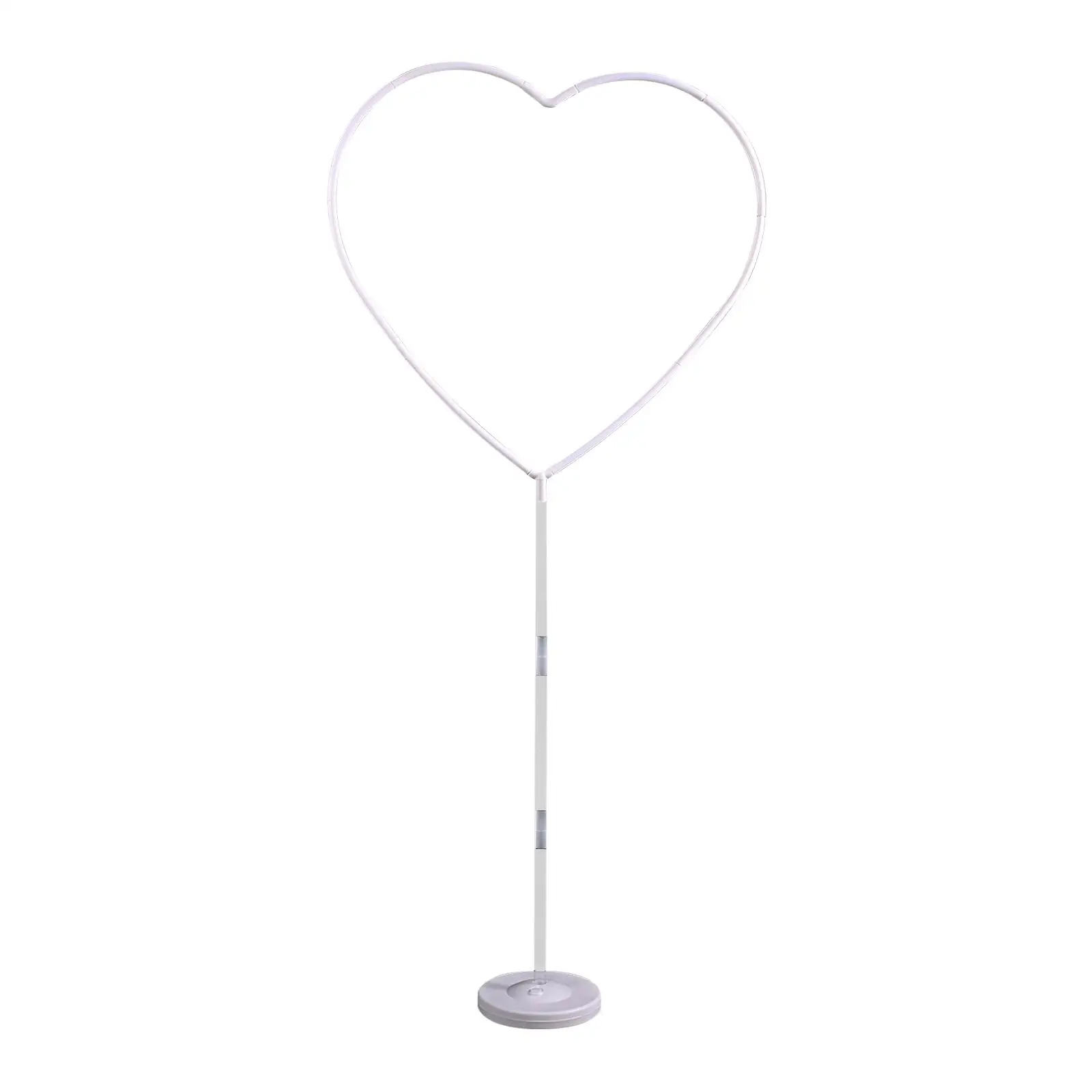 Heart Shaped Balloon Arch Stand Frame Display Kit for Wedding Decoration