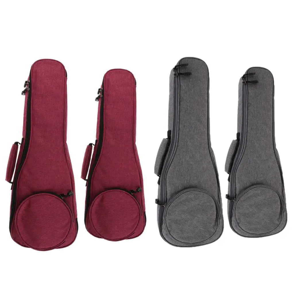 21/23/24inch Adjustable Ukulele Gig Bag Carry Bag Backpack