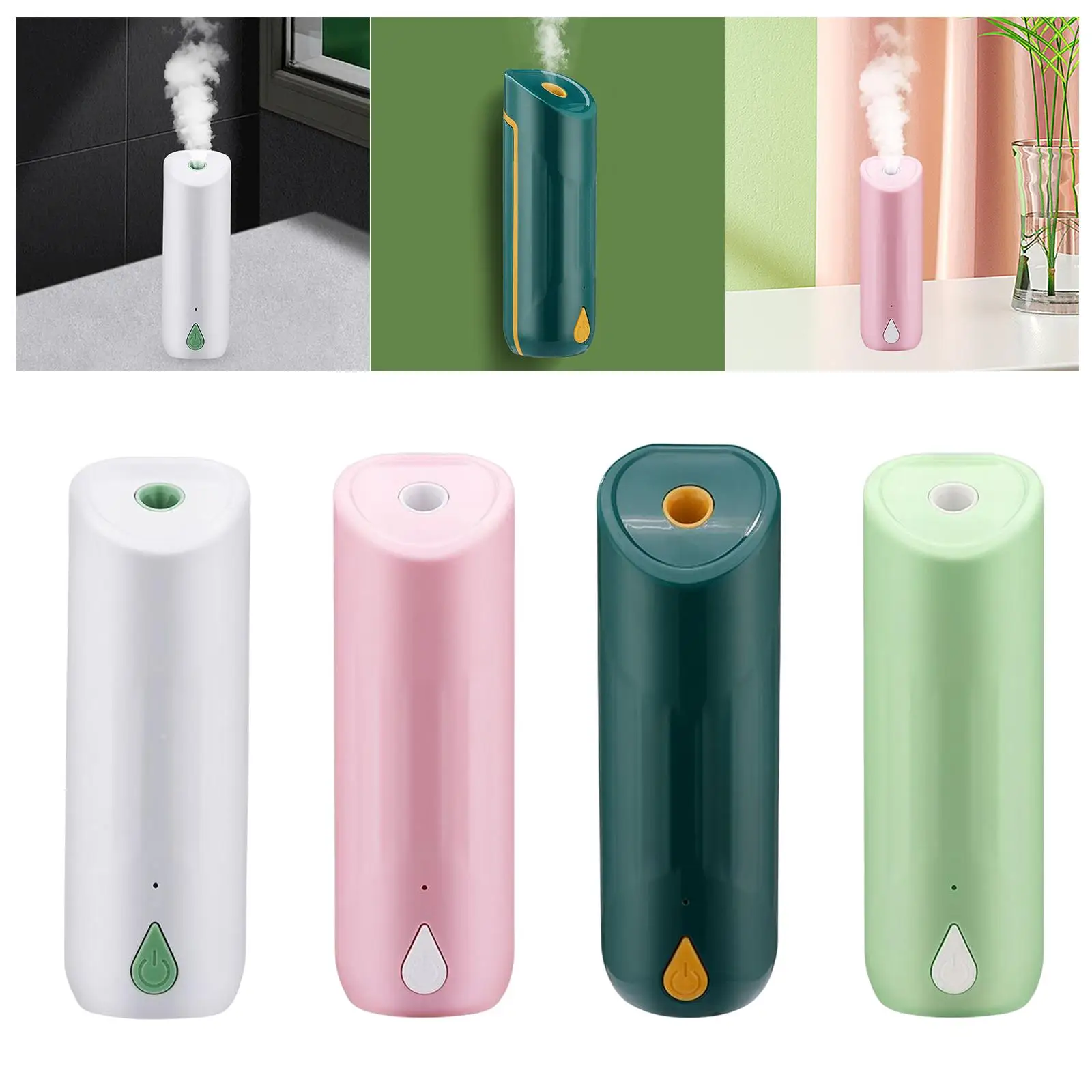 Automatic Fragrance Diffuser Spray Dispenser Noiseless Wall Mounted Air Humidifier Mist Sprayer for Living Room Office