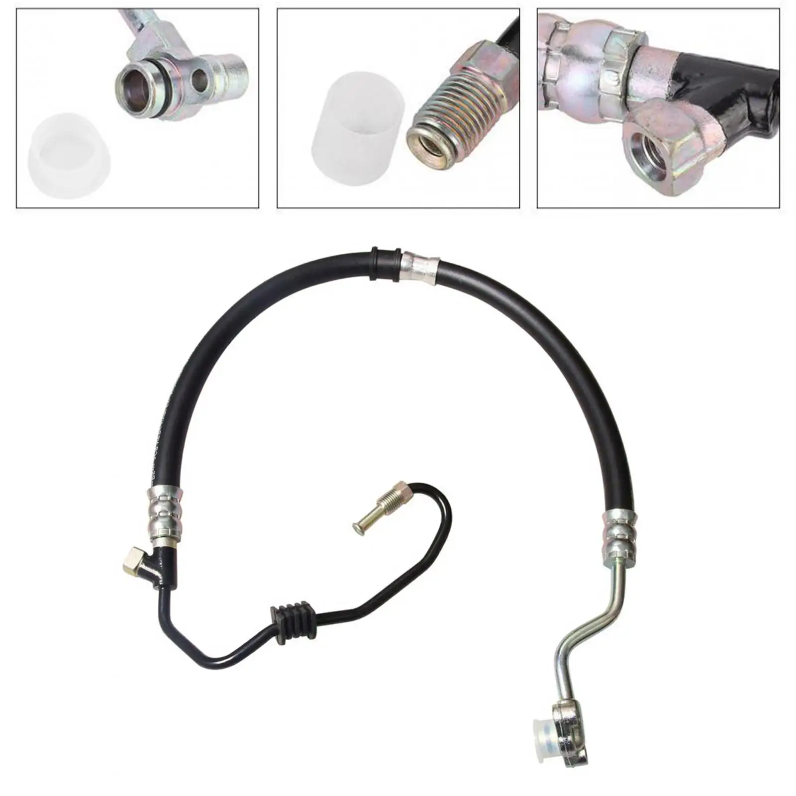 Power Steering Pressure Hose 53713-s84-a04 Durable Professional Accessory Replaces Easy to Install for Honda Accord L4 2.3L