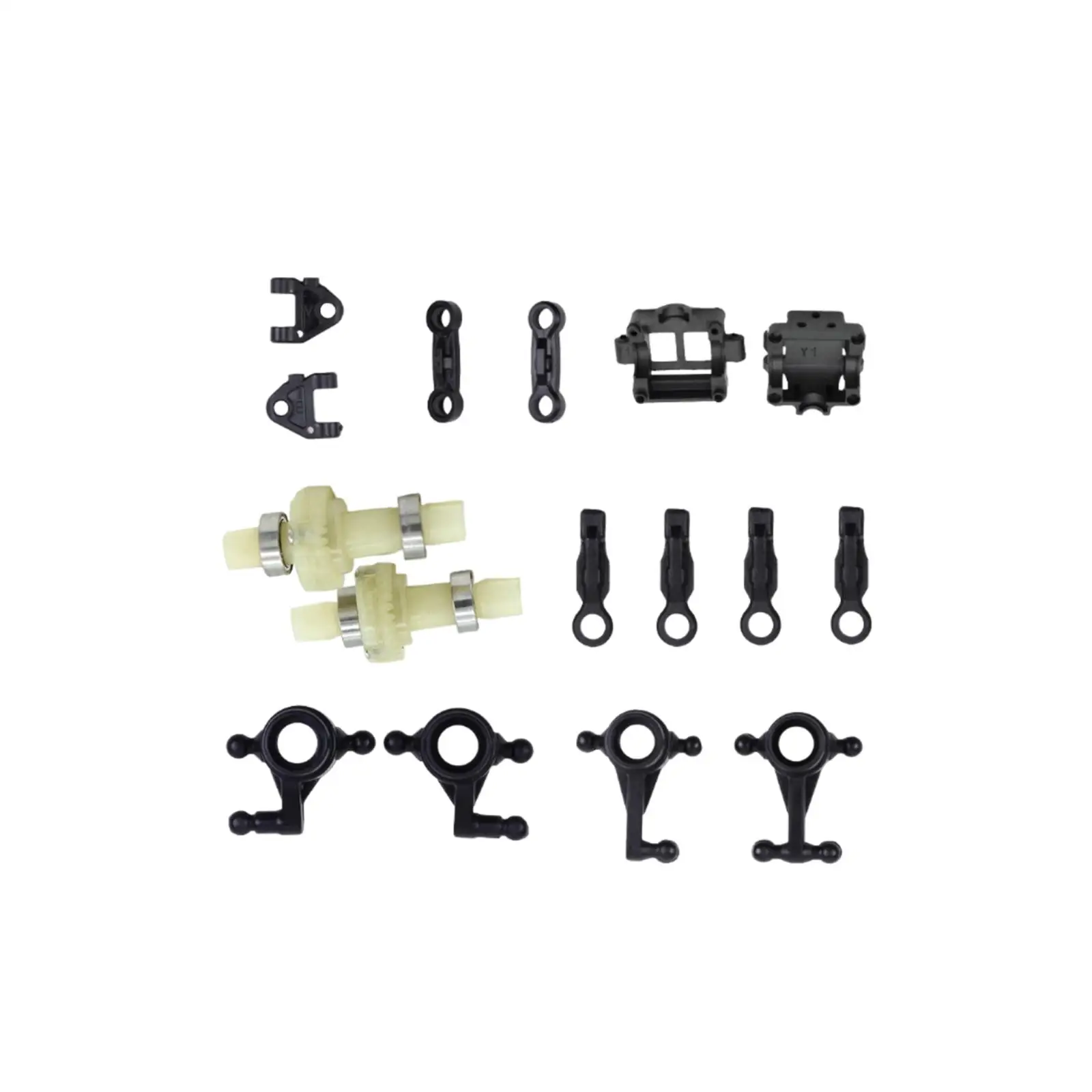 RC Metal Complete Kit Gear Case Upper and Lower Arm for Wltoys 284010 284161 RC Hobby Car Crawler Vehicles Replacement Parts