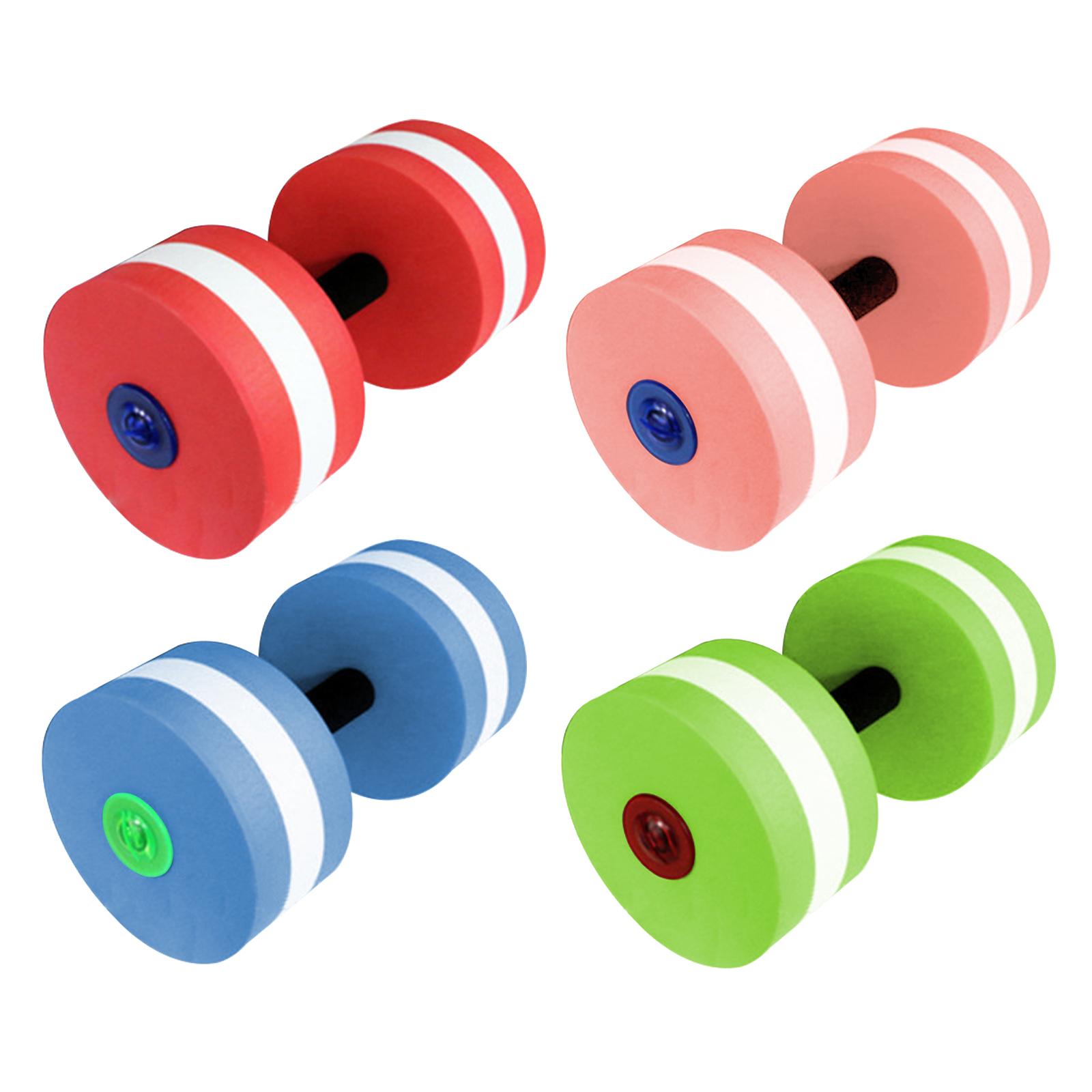 Aquatic Dumbbell Swimming Barbell Pool Resistance Water Dumbbell Men for Water Aerobics Workouts Pool Water Sports