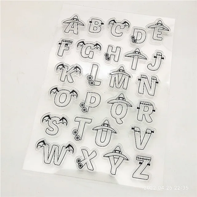 STL file MODERN ALPHABET LETTER STAMPS, 3D PRINT, POLYMER CLAY POTTERY  CERAMIC ACCESSORIES MAKING STAMPS L DIY TOOLS SUPPLIES, ALPHABET