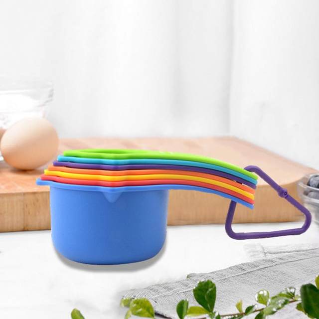 Measuring Cups Coffee Measuring Spoon Food Grade Measuring Cup Spoon Set  with Long Handle Dry Metric Measure Kit for Sugar - AliExpress