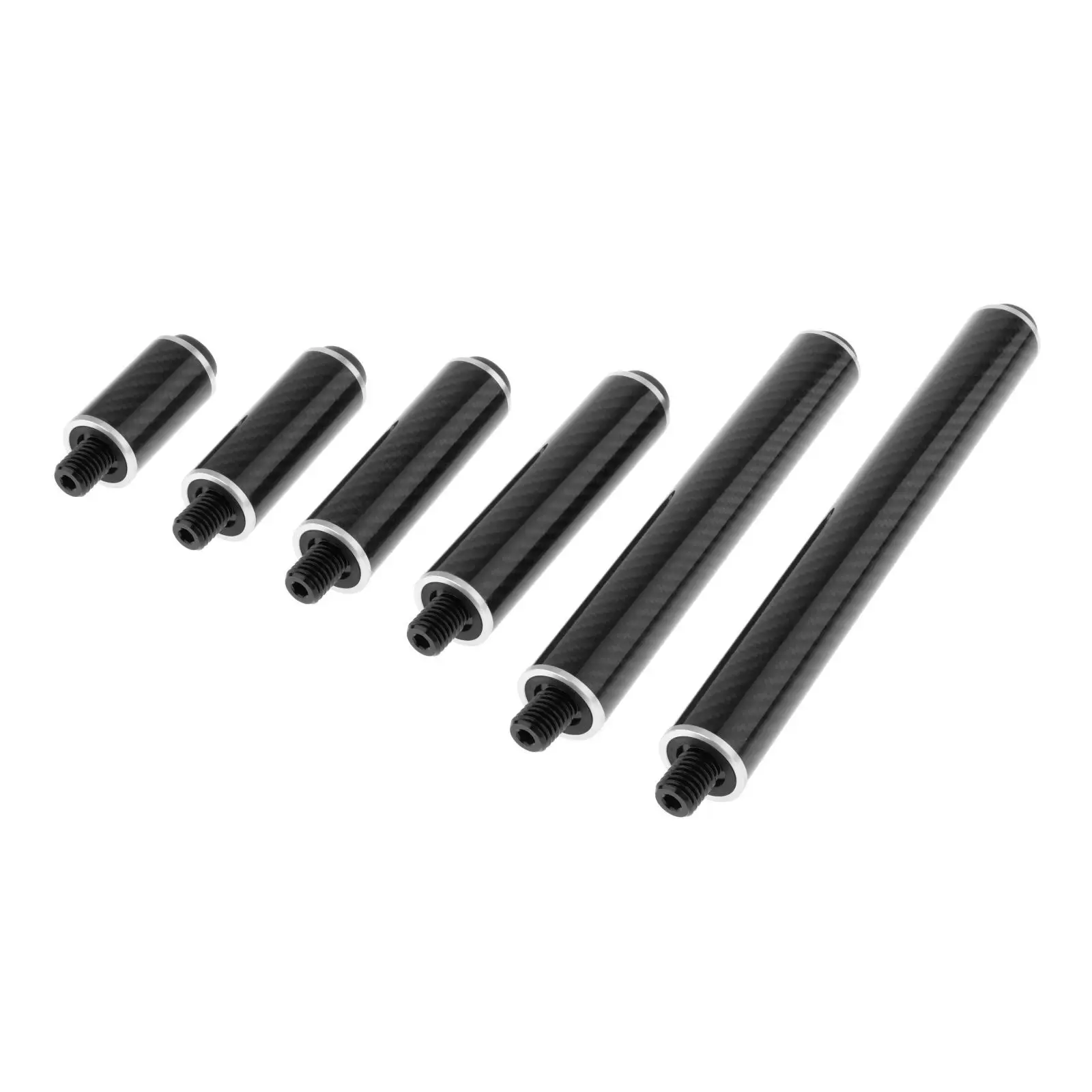 Billiards Pool Cue Extension Snooker Cue Extended Cue Butt End Lengthener for Athlete