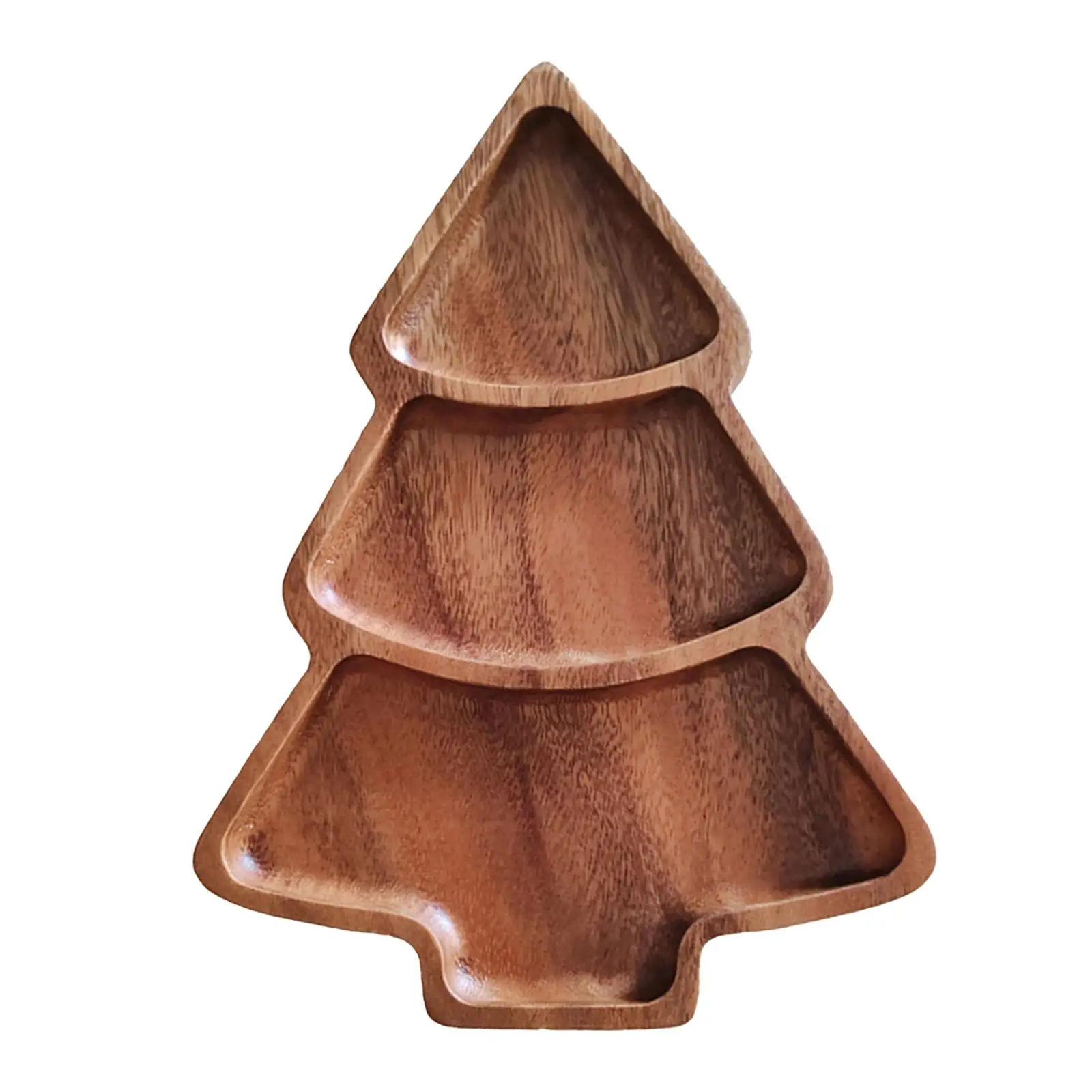 Christmas Tree Shaped Dish Breakfast Plate Tableware Dessert Serving Dishes for Festival Restaurant Dinner Table Party Decor