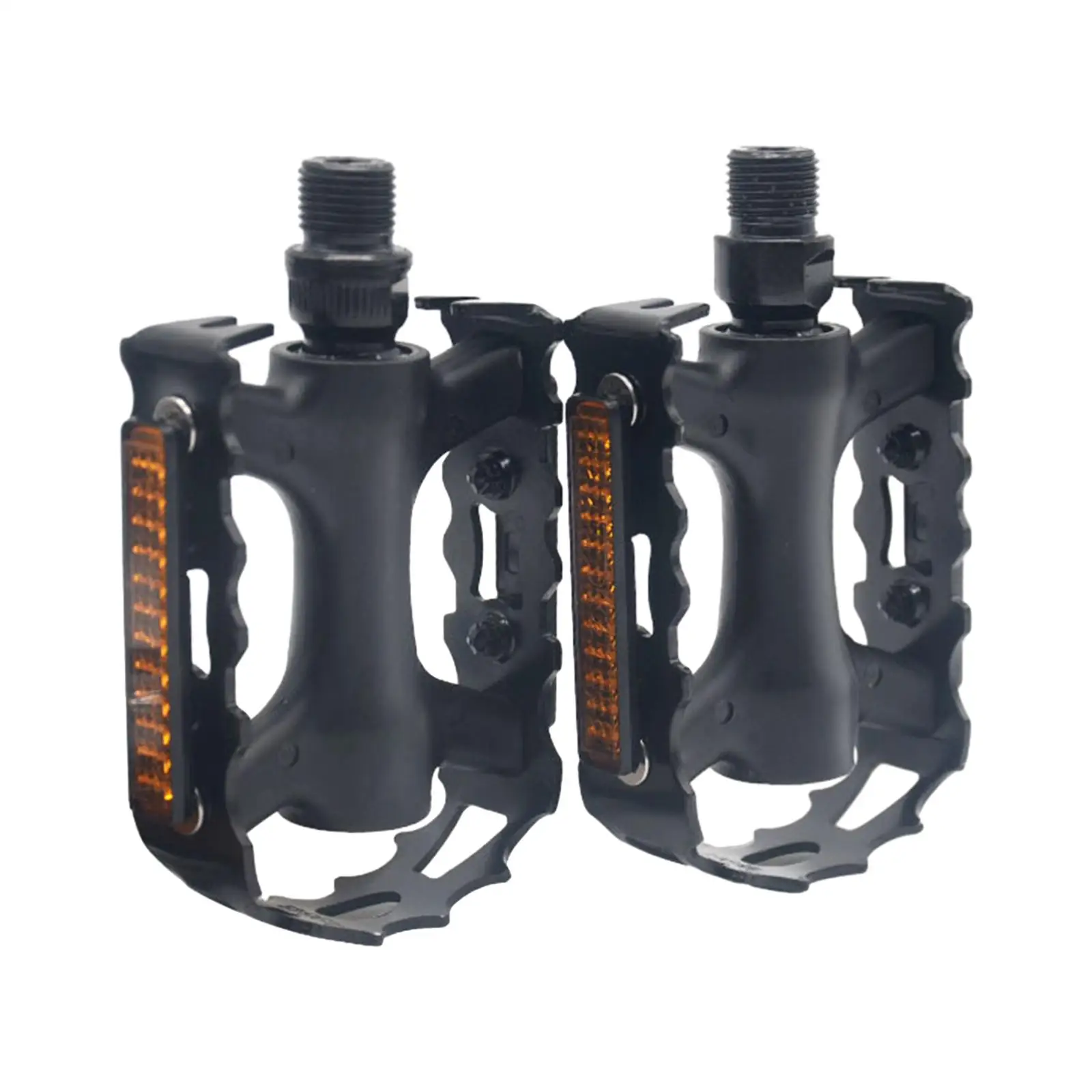 2Pcs Bicycle Pedals Bike Pedals Wide Flat Pedals Aluminum Alloy