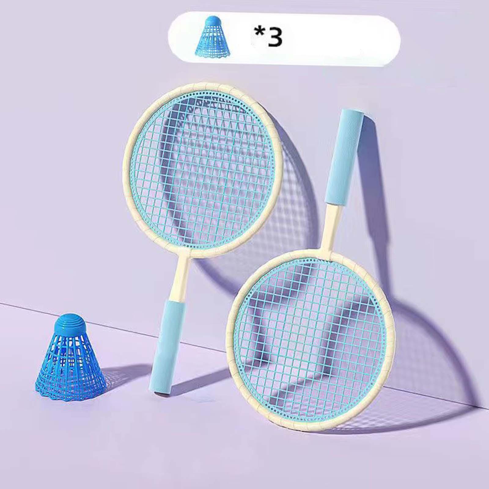 Badminton Set for Kids Tennis Racket Racquet Sports Toys Badminton Shuttlecocks for Backyard Sport Children Beach Training