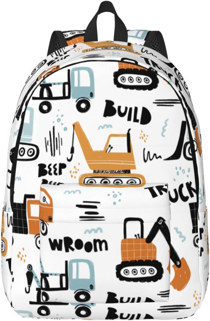 desenhos animados, mala casual do curso, Daypack