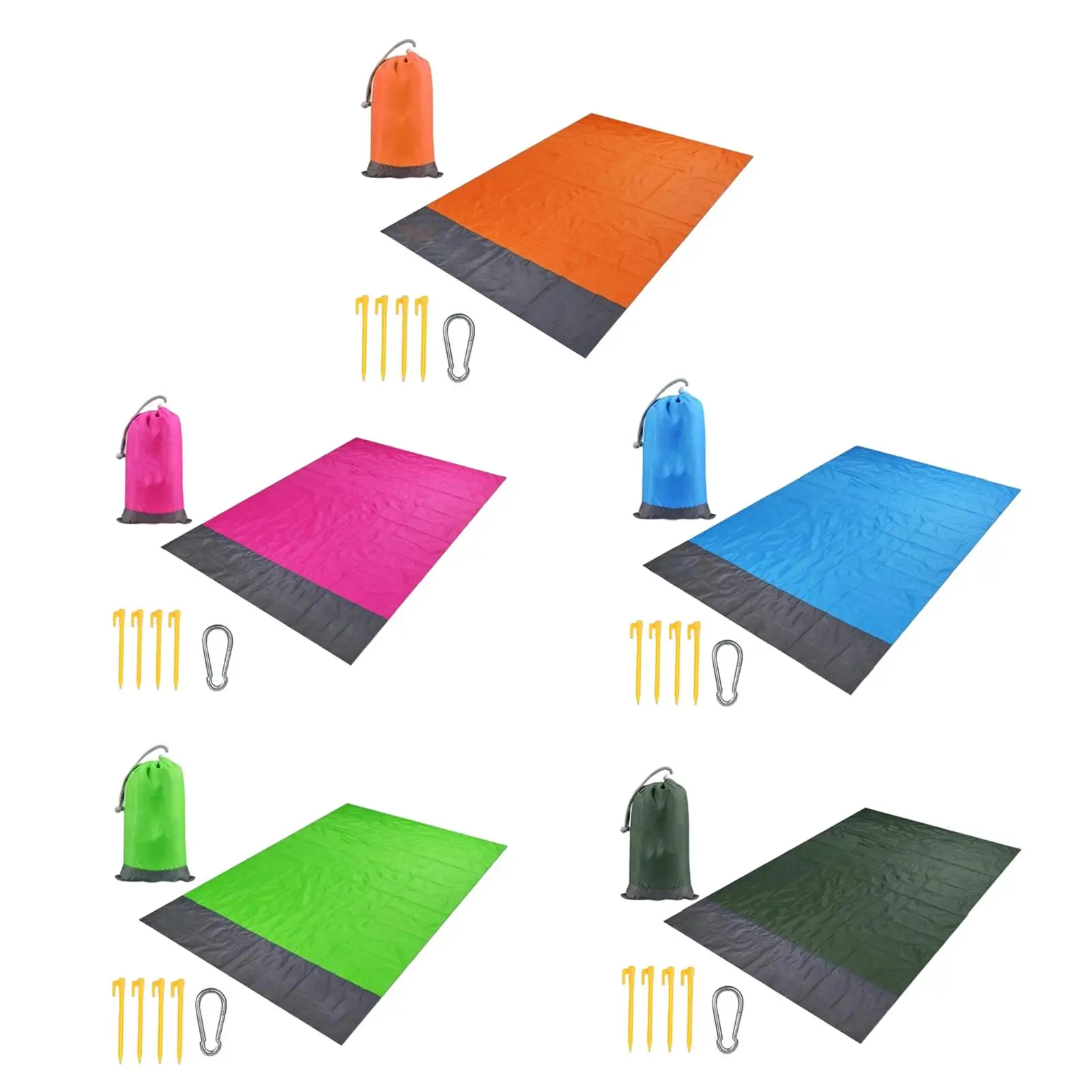 Outdoor Picnic Blanket Camping Travel Sandproof Folding Durable Compact Rug