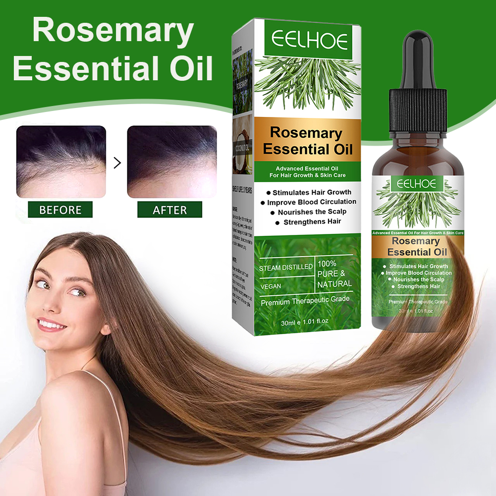 Best of Rosemary Hair Growth Serum Anti Hair Loss Products Fast Regrowth Essential Oil Repair Scalp Frizzy Thinning Damaged Hair Care Reviews & Tips