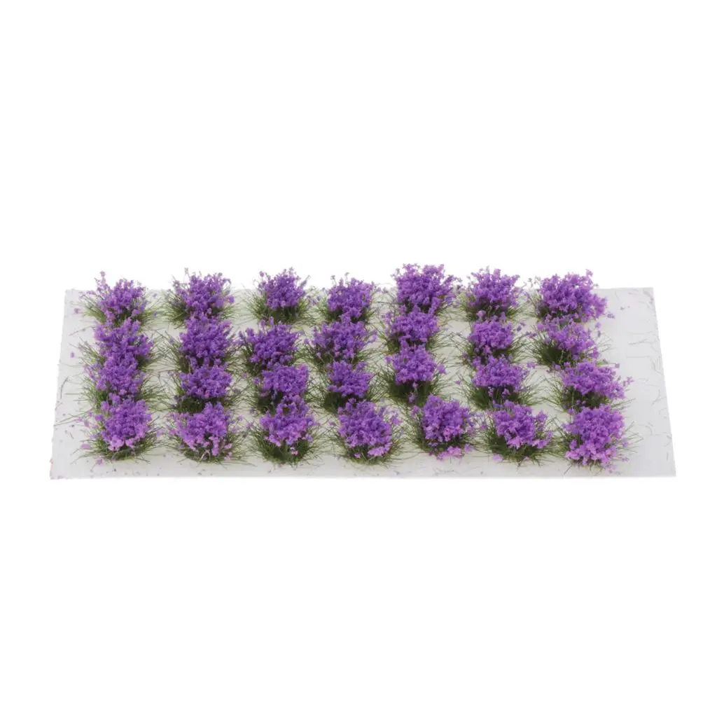 Miniature Model Self  Static Tufts - Grass 8mm Flower Sampler 