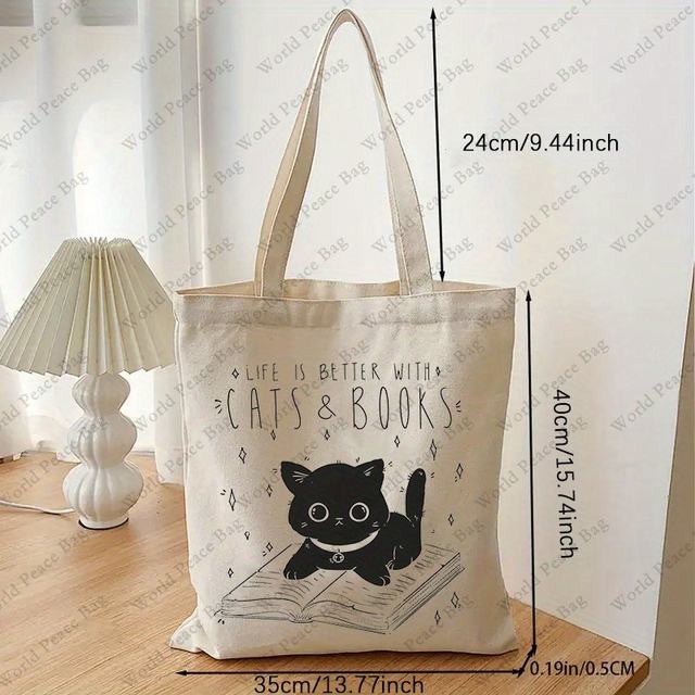 Borse Personalizzate Borse Con Gatti Borse In Tela Borsa Spesa In