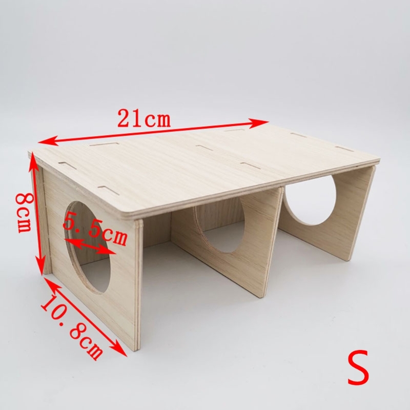 Title 4, P82E Hamster House Hideout Chamber Natural Nest...