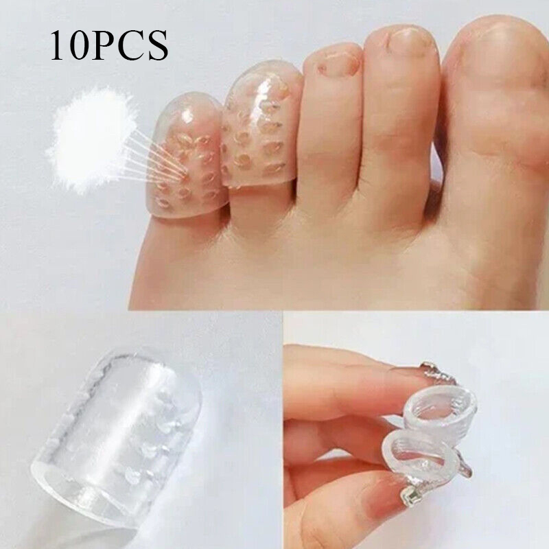 Best of 10PCS Anti-Friction Breathable Silicone Toe Protector Toe Cushion Toe Cap Cover Health Care Finger Protector Prevents Blisters Reviews & Tips