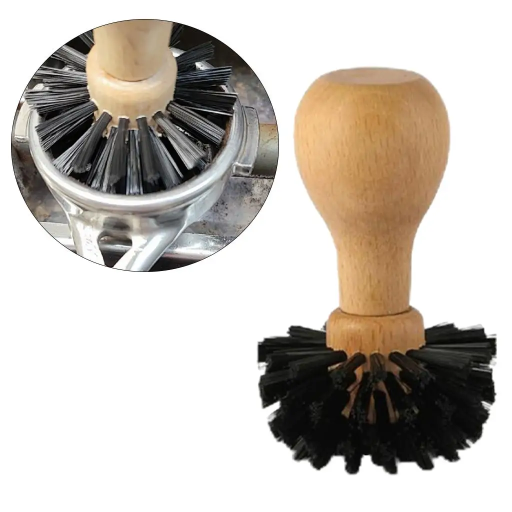 Protable Coffee Tamper with Wooden Handle Coffee Tools for Cafe Barista