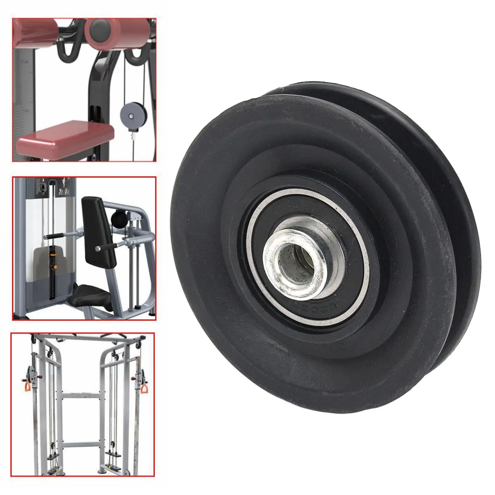 Universal Bearing Pulley Wheel Replace 3.5