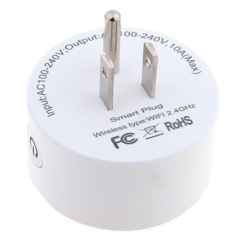 Mini enchufe inteligente Wifi, funciona con Alexa, No requiere Hub, (paquete de 4)