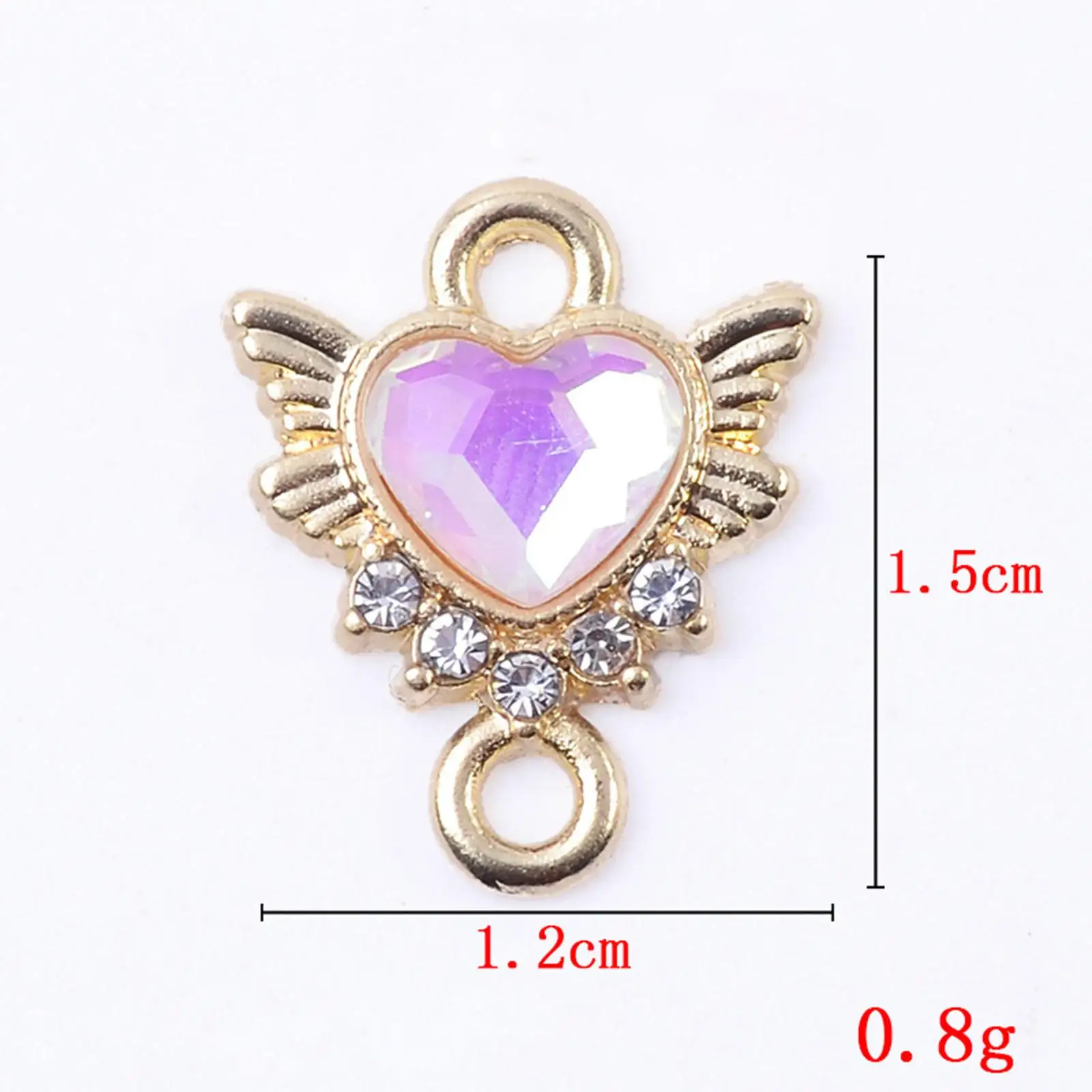 20 Heart Charms Pendants  Charms for Jewellery Making Earring Bracelet Accessories
