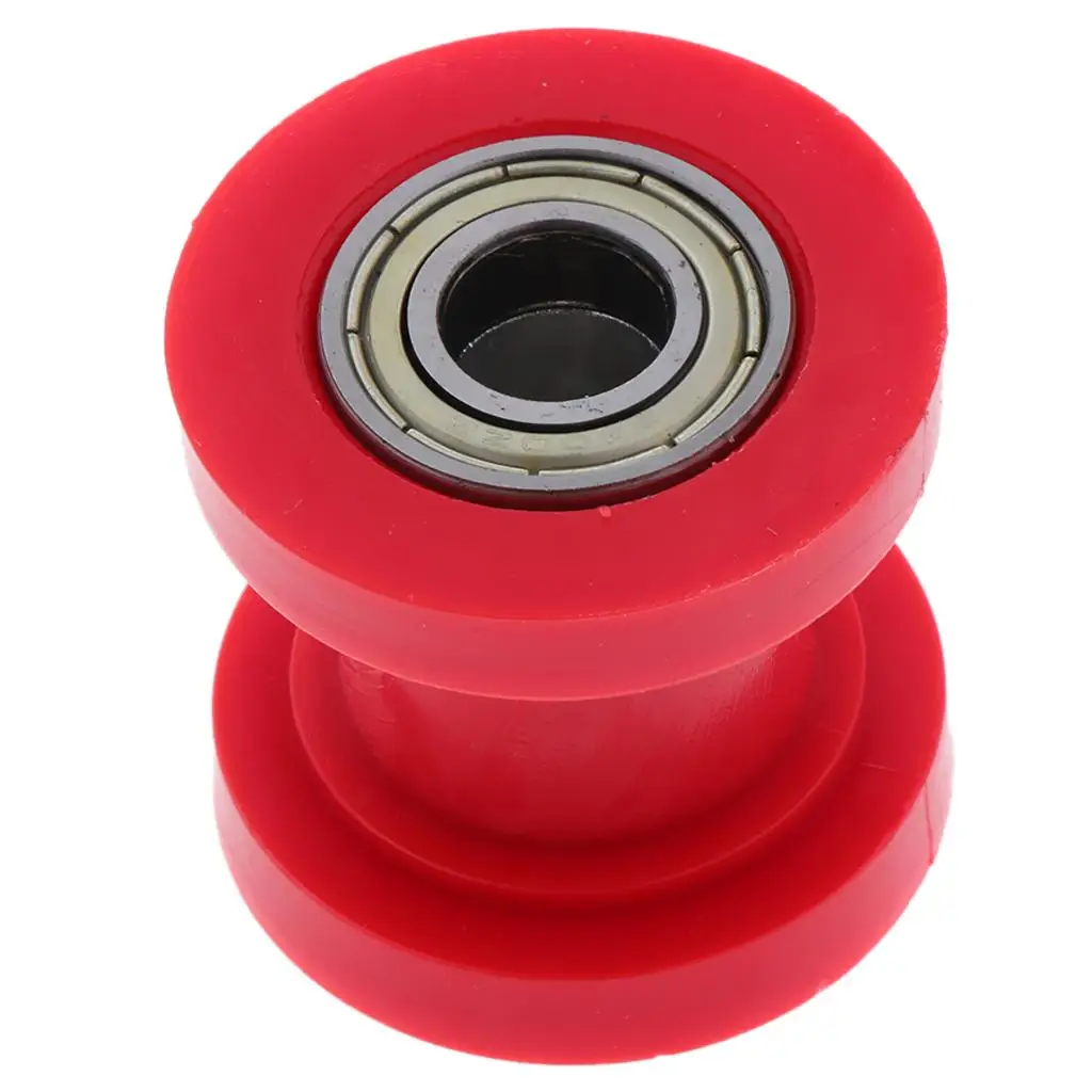 Motorcycle 8mm /10mm Chain Roller Pulley Tensioner Wheel Guide For Cars