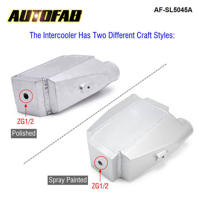 AUTOFAB Universal Liquid/Water to Air Intercooler 12