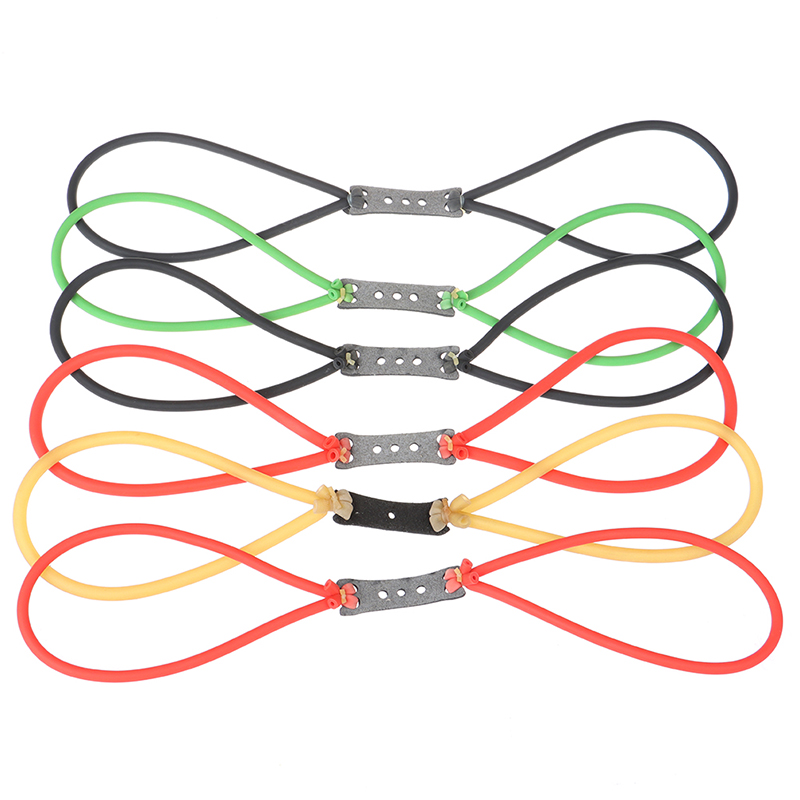 Description Picture 2 of item1PC Tactical Powerful Slingshot Rubber Band Tubing Catapult Outdoor Hunting Latex Game Tool
