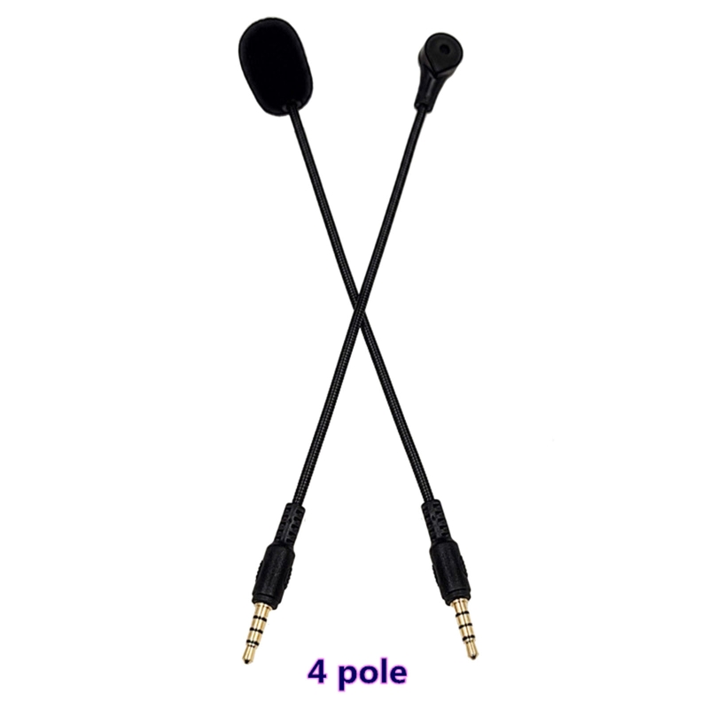 Title 4, 3.5mm Plug Noise Cancelling Microphone Bendable...