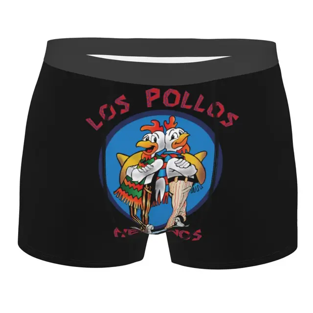 Custom Breaking Bad Underwear Men Stretch Los Pollos Hermanos Chicken  Brothers Boxer Briefs Soft Underpants - AliExpress
