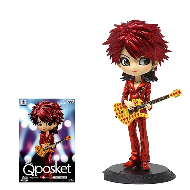 In Stock Bandai Original QPOSKET Rock Singer XJapan Guitar Player 