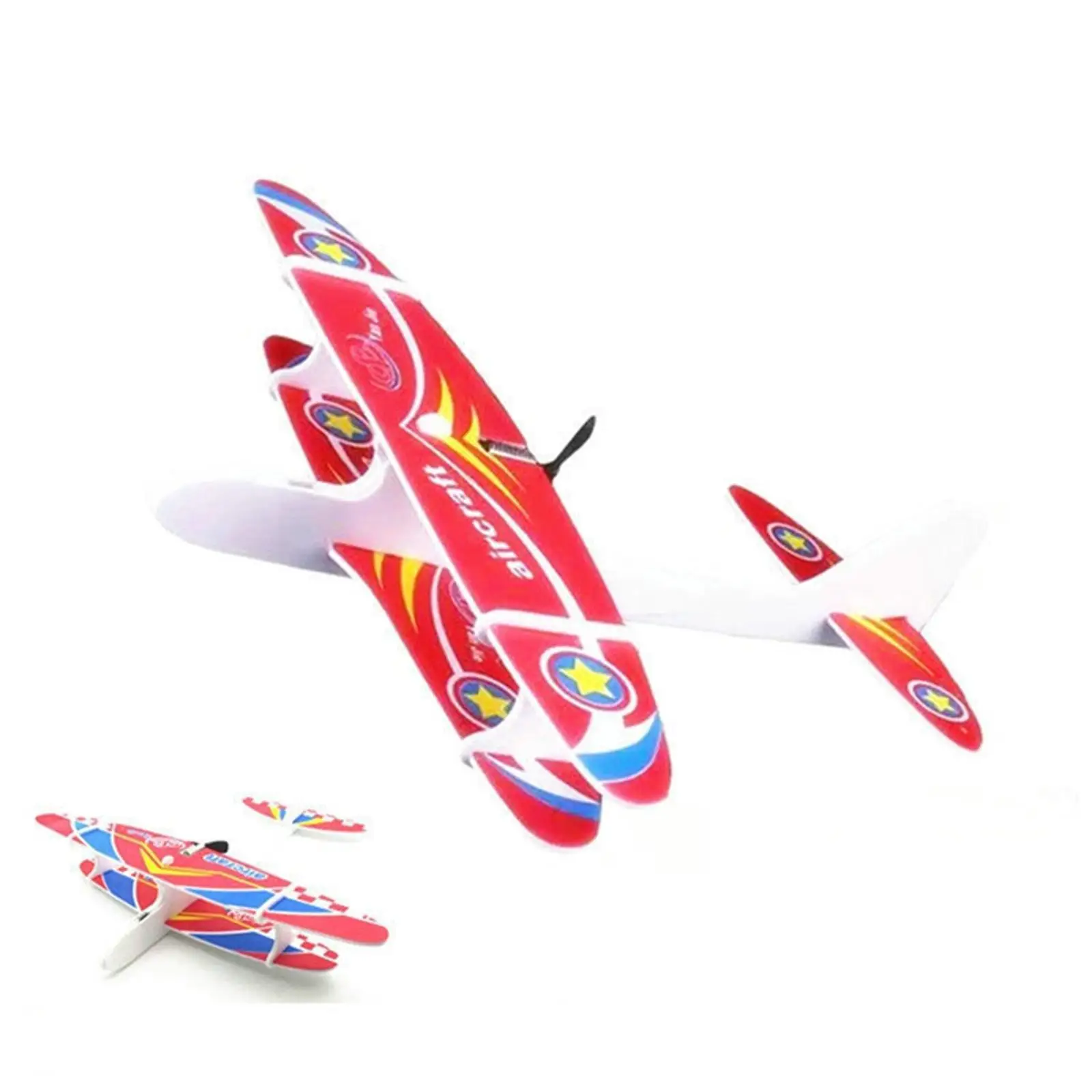 Electric Foam Aircraft Outdoor Sport game toy Lightweight Electric Hand Throwing Glider Plane for Outdoor Toy Birthday Gifts