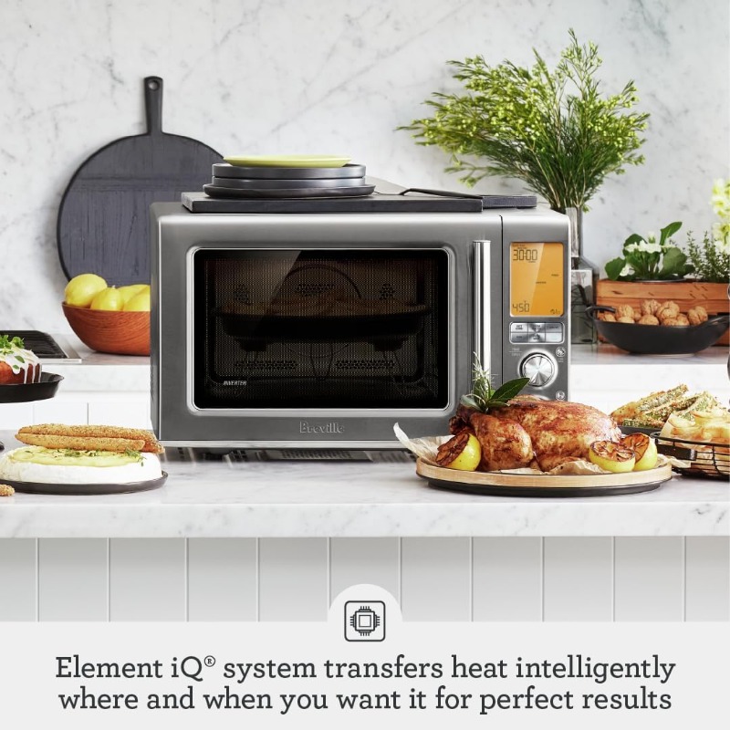 Title 2, Combi Wave 3-in-1 Microwave, Air Fryer, and Toa...