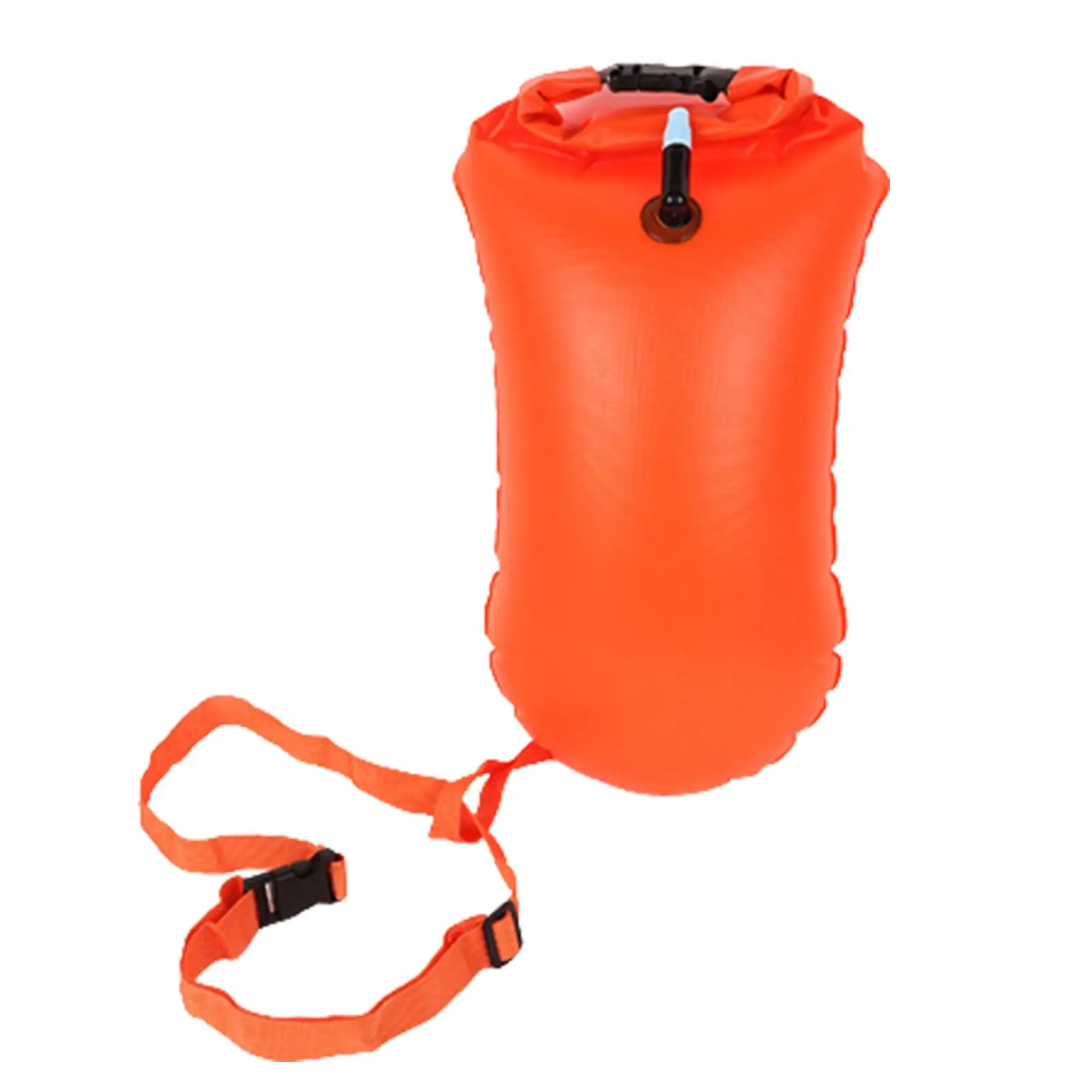 Swim Buoy Waterproof Bag High Visible with Adjustable Belt Storage Bag Kayak for Camping Fishing Swimming Diving Canoe
