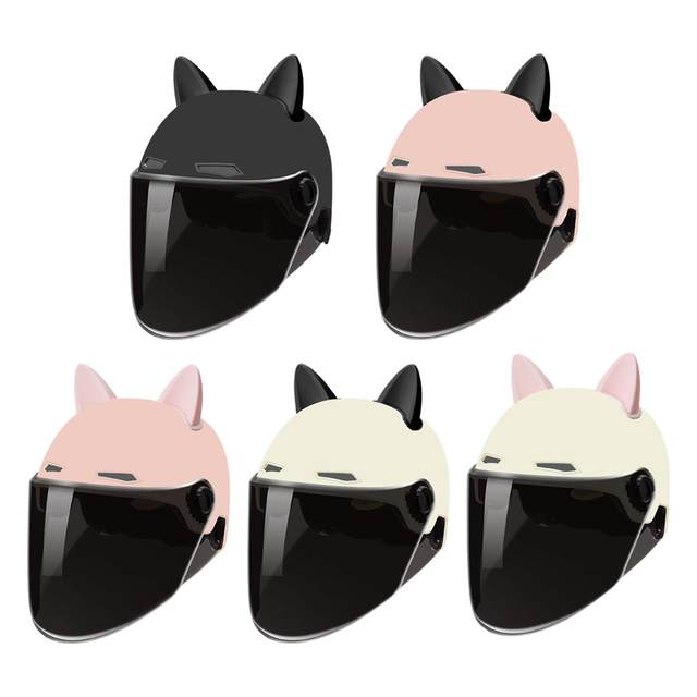 Motorcycle Helmets Lightweight Cute Riding Helmet for Adults Women Men