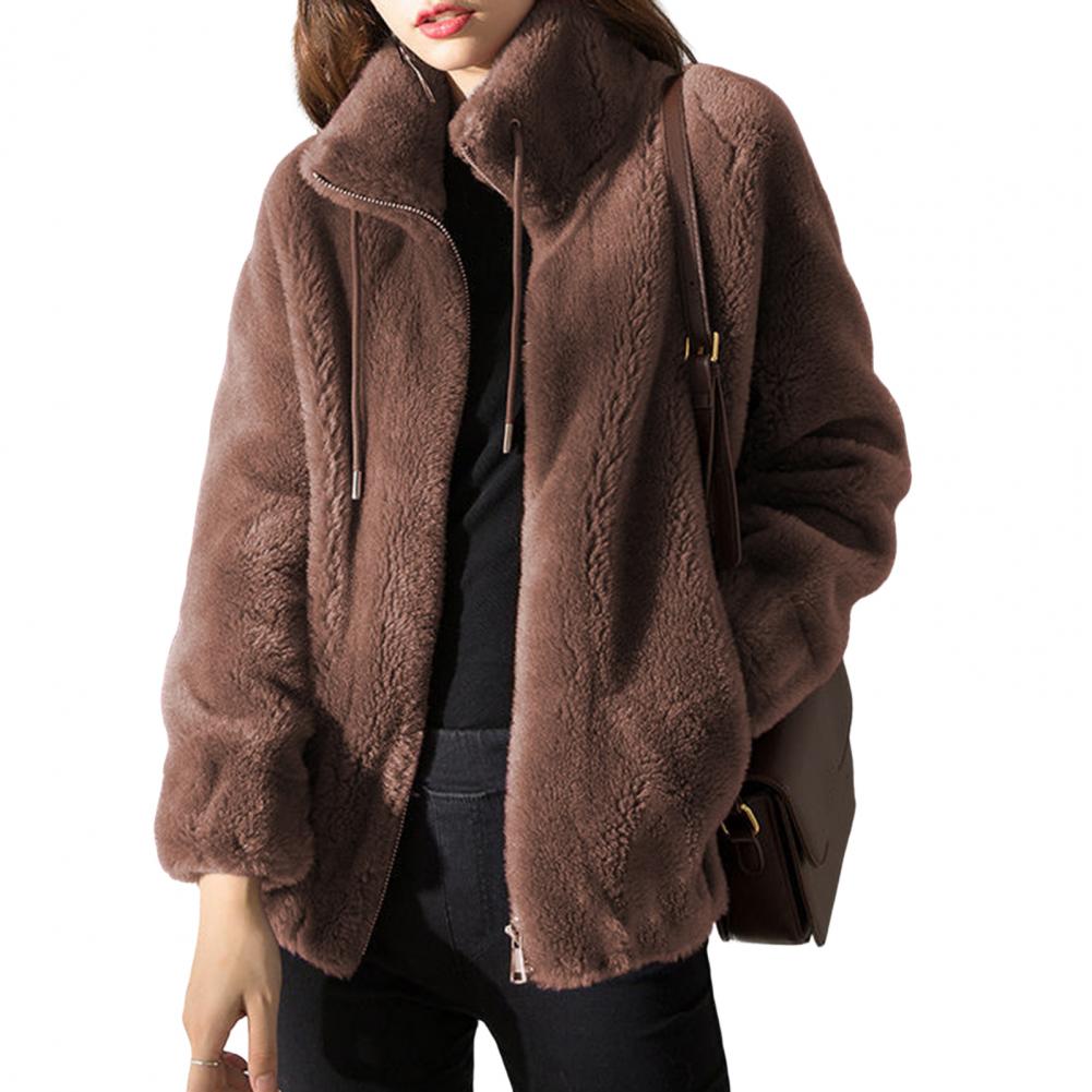 Title 8, Chic Women Winter Jacket Thermal Winter Coat Zi...