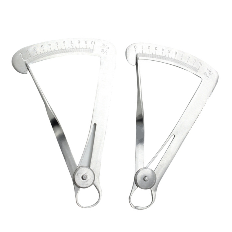 Description Picture 5 of itemDental Gauge Caliper Dental Caliper for Metal Wax Lab Stainless Steel Dentist Metal Wax Thickness Measurement Ruler Tool