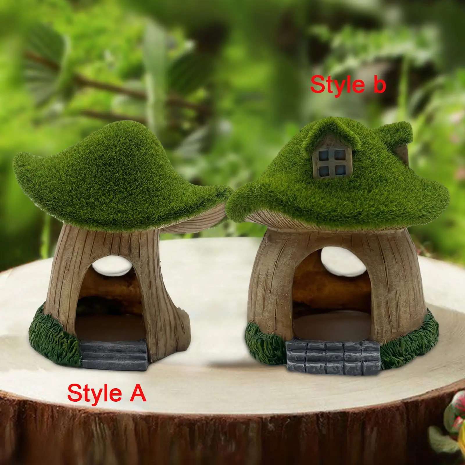 Aquarium Mushroom House Hideaway Landscape for Betta Living Room