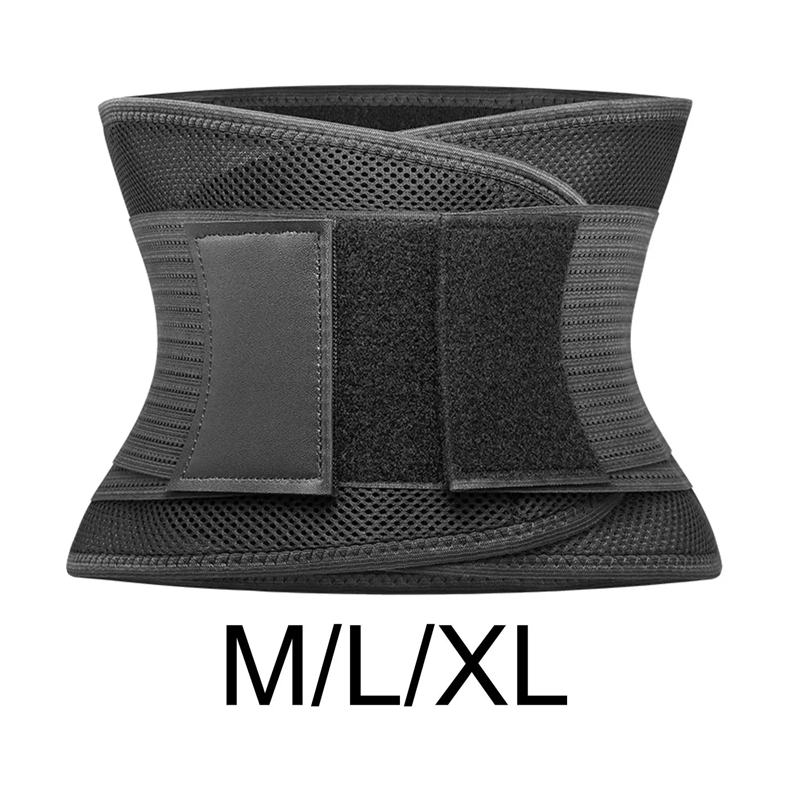 Nylon Waist Support Belt Back Brace Compression Body Building Lumbar with 4 Stays Breathable Lower Back Support for Men Women