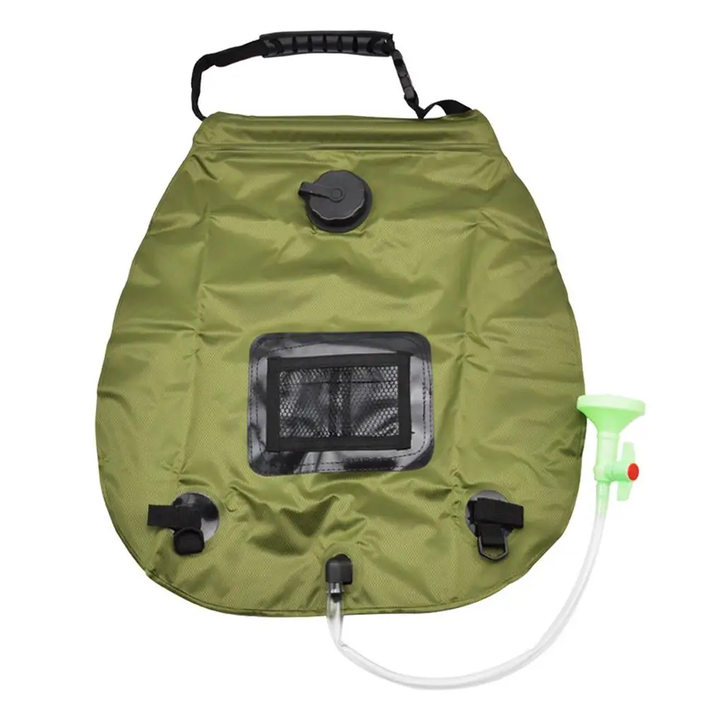 Camping Heated Bathing Water Pack Outdoor Sun-Switch