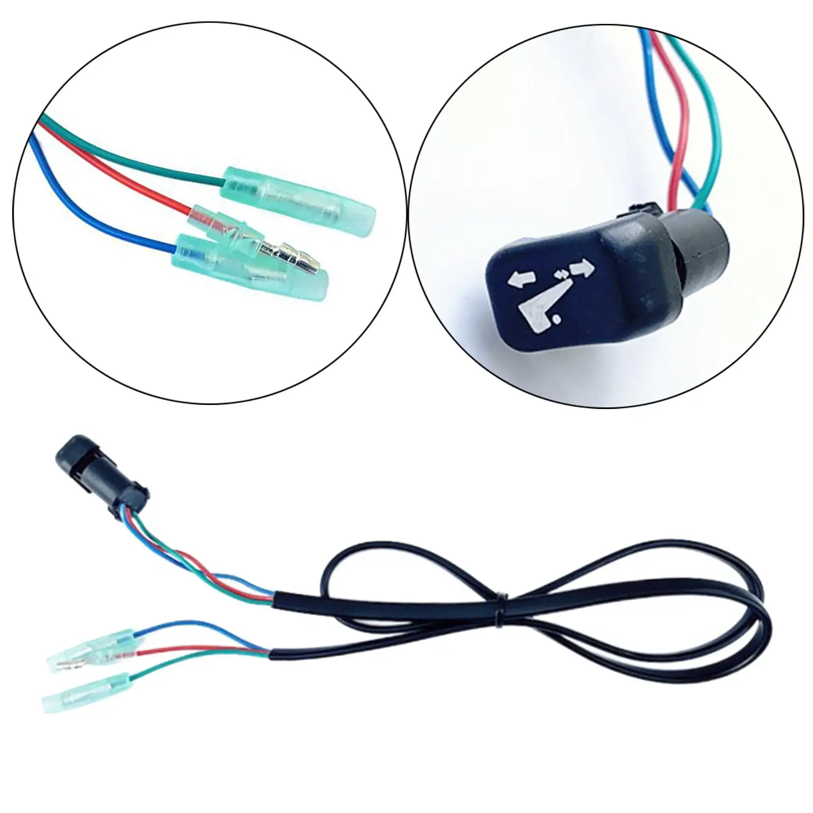 1 Piece 37850-93J10 Durable Tilt Switch Remote Control Box Outboard & Tilt Switch for Suzuki Marine Outboard