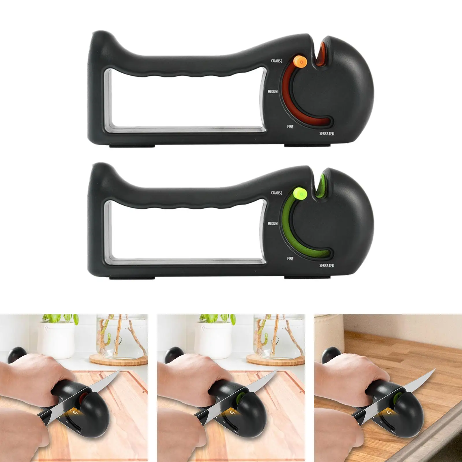 Knife Sharpeners for Kitchen Knives Handheld for Kitchen Knife Accessories