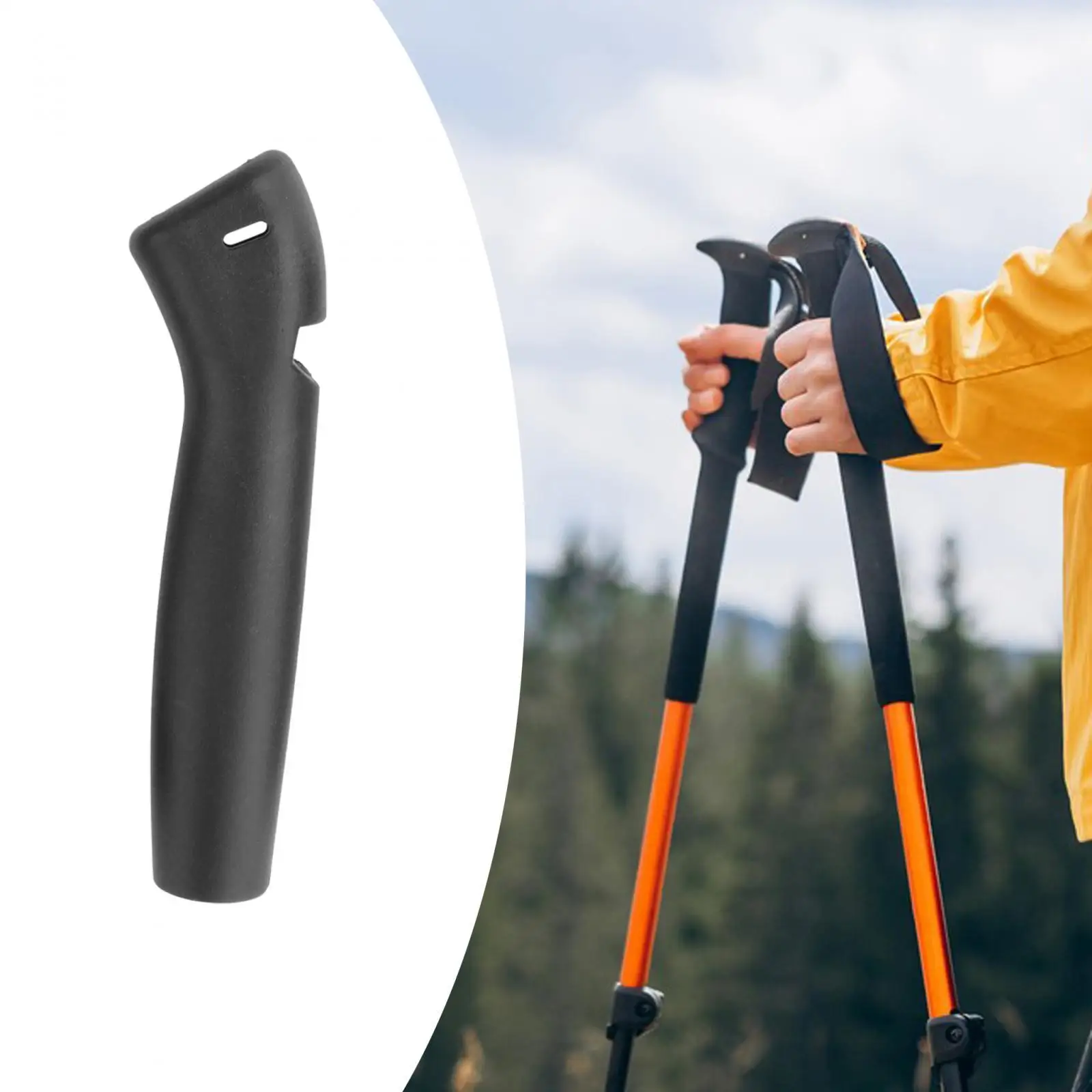 Hiking Pole Handle/ Outdoor Hiking Pole Grip/ Hand Grip Straight Grip Handle for Backpacking/ Hiking/ Mountaineering