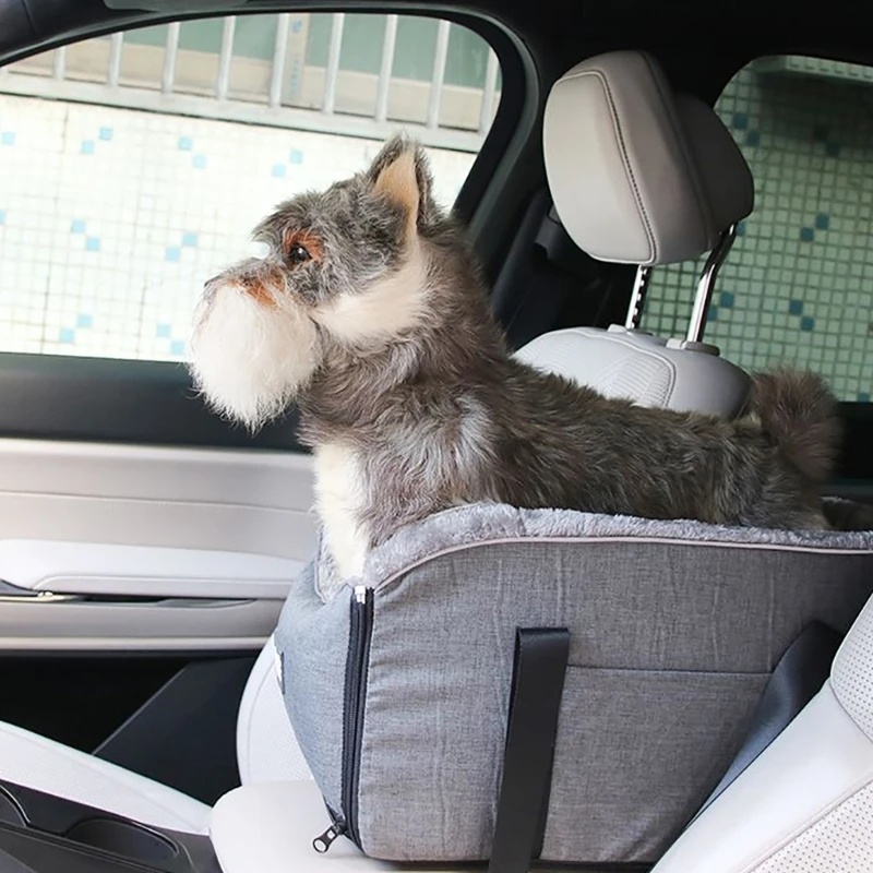 Title 4, Car Console Dog Tote Bag for Travel Soft Should...