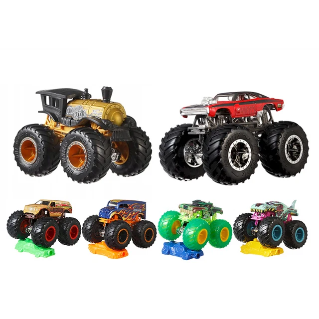 Hot Wheels-Diecast Car Monster Truck Toy para Crianças, 1:64, Voiture Plus,  Crushable, Tubarão, Wreak, Kid Boy, Original, Presente de Aniversário -  AliExpress