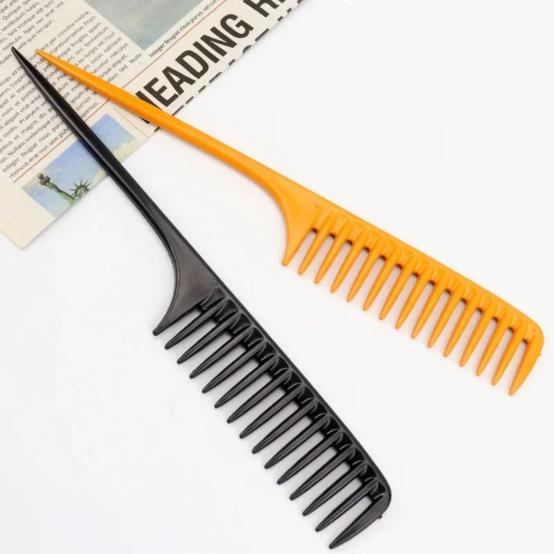 Best of Hairdressing Comb Hair Dyeing Comb Tip Tail Wide Tooth Detangling Hair Brush Hair Coloring Barber Combs Salon Hair Styling Tools Reviews & Tips