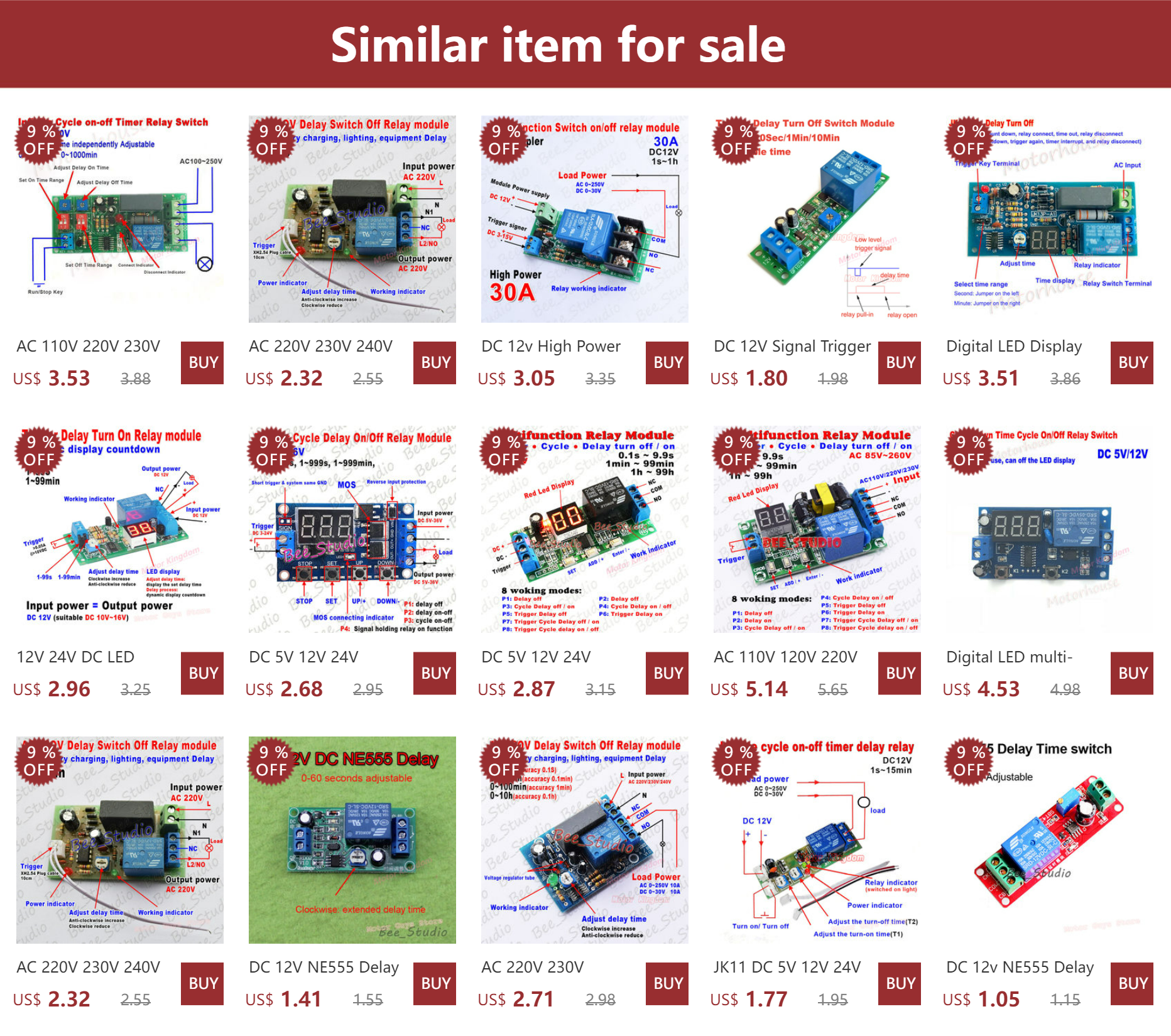 Loop, temporizador, relés, ligar, desligar o módulo