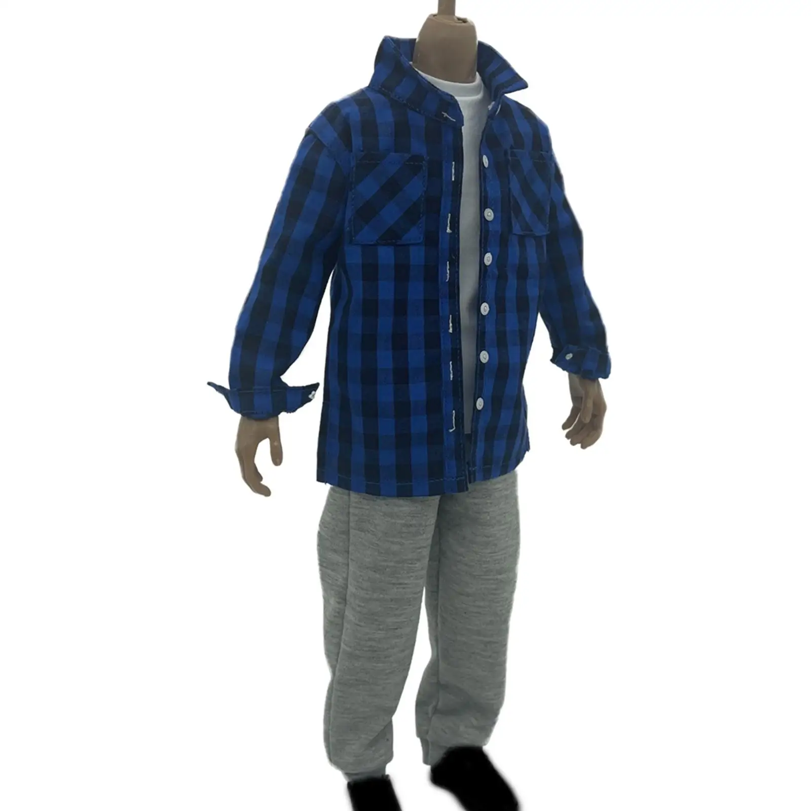 1/6 Scale Shirt and Pants Set Birthday Gifts 12 inch Male Action Figure Doll Clothes Toy Accessories Leisure for 1/6 Doll