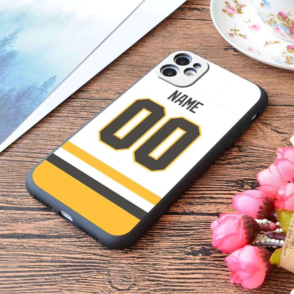 Custom Hockey Player Silicone Phone Case For iPhone 13 12 11 Pro Max Mini XS X XR SE 7 8 6 6S Plus Soft Cover Montreal Edmonton iphone 13 mini silicone case