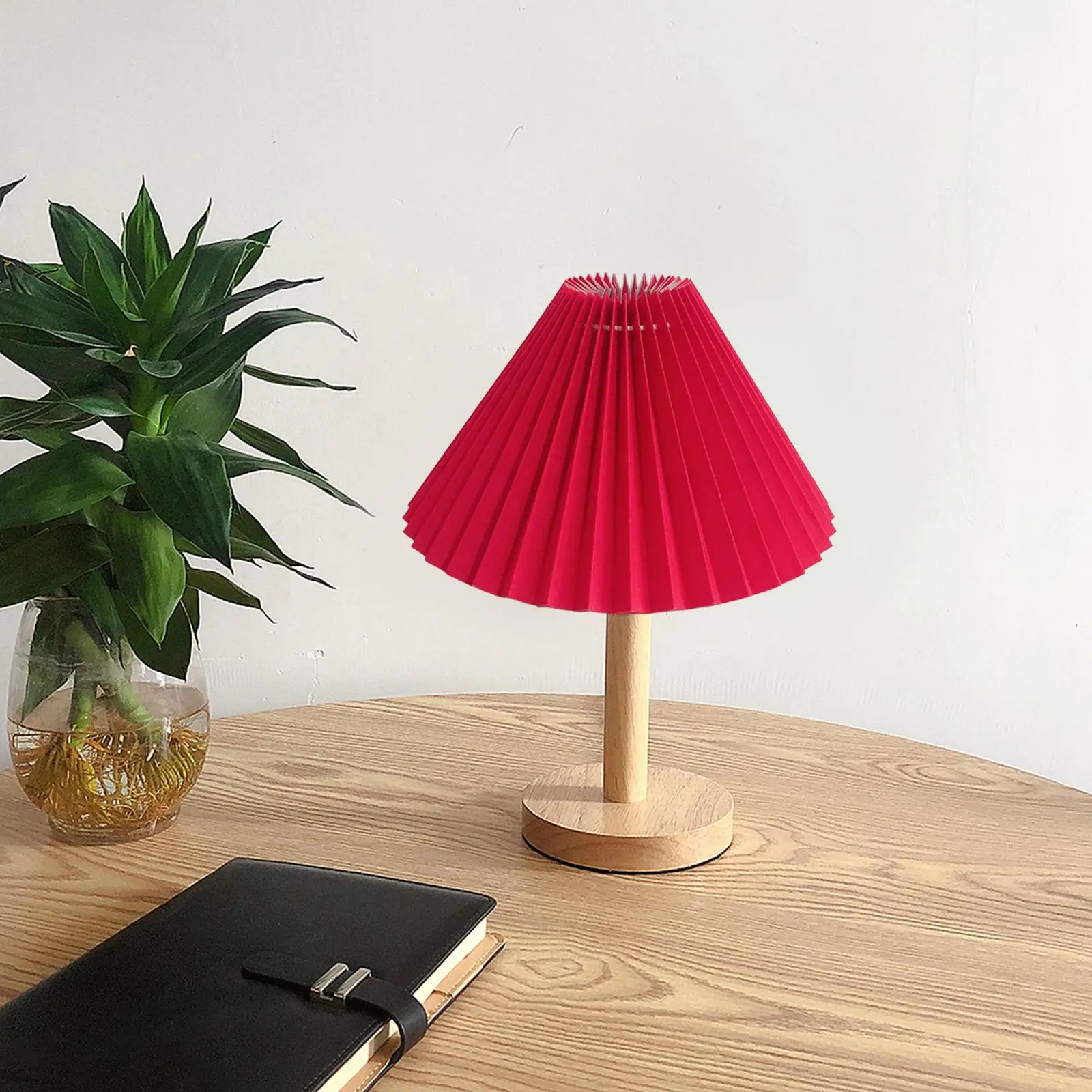 Modern Pleated Lampshade E27 Fabric Lamp Shade Standing Covers Ceiling Light