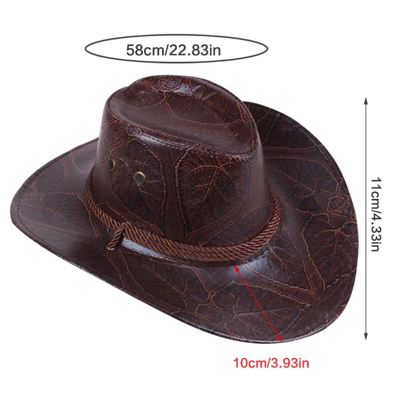 cowboy chapéu tendência ao ar livre casual