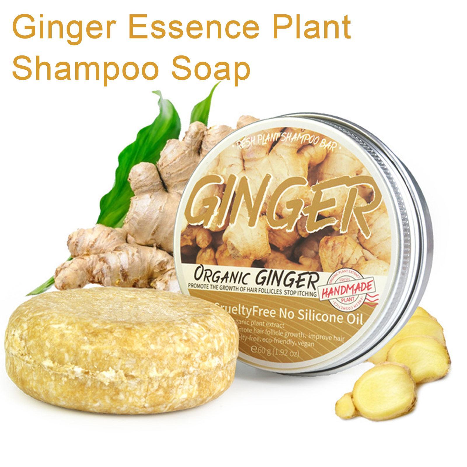 Best of 60g Ginger Shampoo Soap Anti-Hair Loss Natural Ginger Shampoo Soap Natural Organic Ginger Shampoo Bar Promotes Reviews & Tips